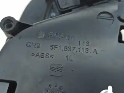 Second-hand car spare part interior left front handle for seat ateca (kh7) 2.0 tdi oem iam references 5f1837113a  