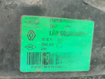 Автозапчасти б/у левая фара за renault fluence (l3) desde 11/2009 fluence z.e. dynamique ссылки oem iam 1305630734  