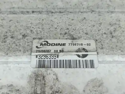 Second-hand car spare part intercooler for bmw 1 (e81) gasóleo 2010 3p oem iam references 7798788  