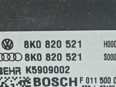 Автозапчастина б/у стійкість на нагревання для audi a4 b7 (8ec) 2.7 tdi посилання на oem iam 8k0820521  