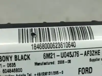 Автозапчасти б/у подушка безопасности передняя правая за ford s-max (wa6) 2.0 tdci ссылки oem iam 6m21u045j76  