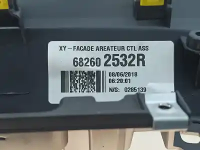 Автозапчастина б/у центральна консоль для renault captur i (j5_, h5_) blue dci 95 посилання на oem iam 682602532r  