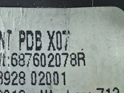 Автозапчасти б/у аэрационная решетка за renault twingo iii (bcm_) 1.0 sce 70 ссылки oem iam 687602078r  