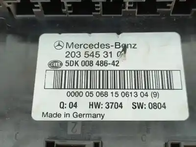 Автозапчастина б/у реле/запоперівник для mercedes-benz c-class t-model (s203) c 220 cdi (203.208) посилання на oem iam 2035453101  