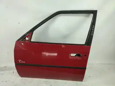 Peça sobressalente para automóvel em segunda mão porta da frente esquerda por citroen ax (za-_) 10 referências oem iam 25cs