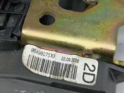 Автозапчасти б/у задний правый ремень безопасности за peugeot 207/207+ (wa_, wc_) 1.4 hdi ссылки oem iam 96498075xx  