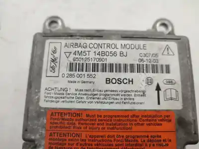 Автозапчасти б/у блок управления подушками безопасности за ford focus ii (da_, hcp, dp) 1.6 tdci ссылки oem iam 4m5t14b056bj  
