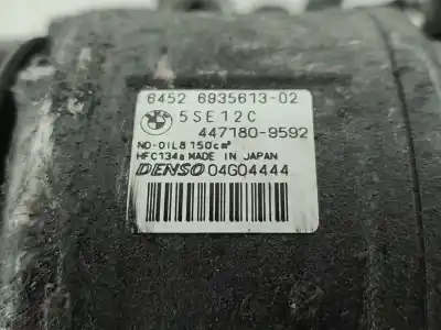 Second-hand car spare part air conditioning compressor for bmw 3 (e90) 320 d oem iam references 6452693561302  
