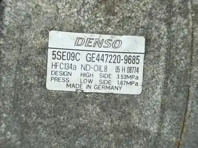 Автозапчасти б/у компрессор кондиционера воздуха за mitsubishi colt vi (z3_a, z2_a) 1.1 (z31a, z32a) ссылки oem iam ge4472209685  