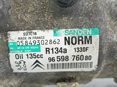 Автозапчасти б/у компрессор кондиционера воздуха за citroen c4 picasso i monospace (ud_) 2.0 hdi 138 ссылки oem iam 9659876080  