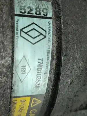 İkinci el araba yedek parçası klima kompresörü için renault megane scenic (ja0/1_) 1.4 i (ja0e) oem iam referansları 7700103536  