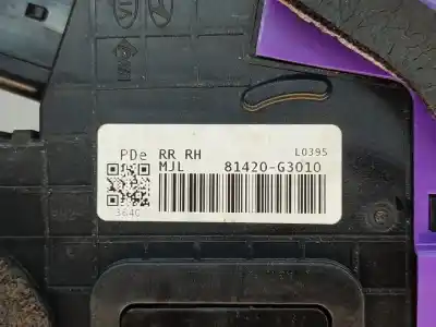 Автозапчастина б/у замок заднього правого дверя для hyundai i30 fastback (pde, pden) 1.6 crdi посилання на oem iam 81420g3010  