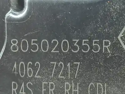 Second-hand car spare part front right door lock for renault twingo iii (bcm_) 1.0 sce 70 oem iam references 805020355r  