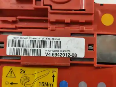 Second-hand car spare part fuse box unit for bmw 1 coupé (e82) 118 d oem iam references   