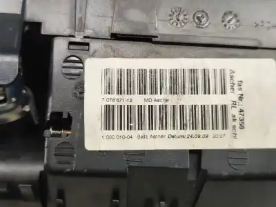 Peça sobressalente para automóvel em segunda mão cinzeiro por bmw 1 coupé (e82) 118 d referências oem iam 707857112  