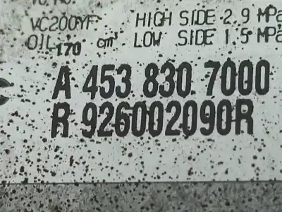 Автозапчасти б/у компрессор кондиционера воздуха за renault twingo iii (bcm_) 1.0 sce 70 ссылки oem iam a4538307000  