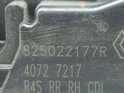 Автозапчасти б/у замок задней правой двери за renault twingo iii (bcm_) 1.0 sce 70 ссылки oem iam 825022177r  