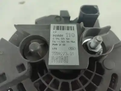 Peça sobressalente para automóvel em segunda mão alternador por mini mini (r50, r53) 3240 lb gasolina 2006 3p referências oem iam 0124325158  