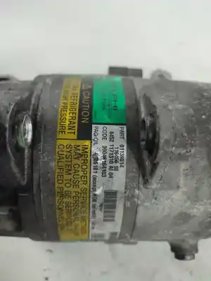 Peça sobressalente para automóvel em segunda mão compressor de ar condicionado a/a a/c por mini mini (r50, r53) one referências oem iam 01139014  