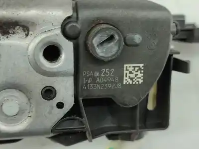 Автозапчастина б/у замок передніх дверей лівий для citroen ds3 1.6 blue-hdi fap посилання на oem iam psa006252  