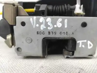 Автозапчастина б/у замок заднього правого дверя для audi a4 b5 avant (8d5) 1.9 tdi посилання на oem iam 8d0839016a  