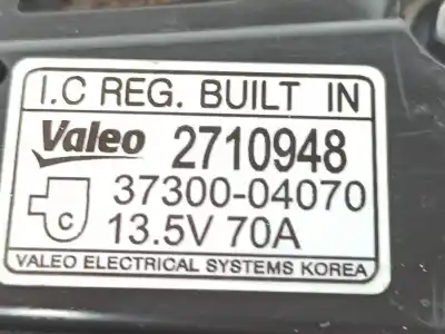 Автозапчастина б/у генератор для kia picanto (ja) 1.0 cat посилання на oem iam 3730004070  