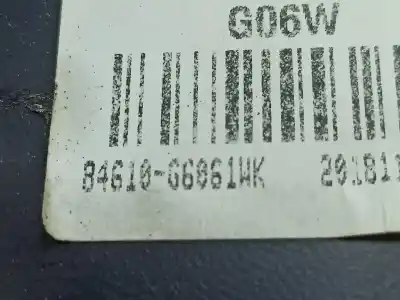Peça sobressalente para automóvel em segunda mão consola central por kia picanto (ja) 1.0 cat referências oem iam 84610g6061wk  