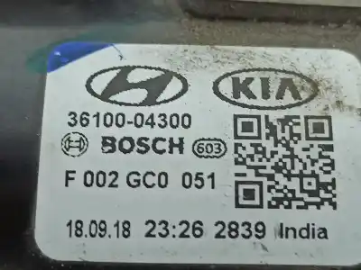 Peça sobressalente para automóvel em segunda mão motor de arranque por kia picanto (ja) 1.0 cat referências oem iam 3610004300  