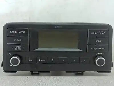 Автозапчастина б/у аудіо система / радіо cd для kia picanto (ja) 1.0 cat посилання на oem iam 96150g6280asb