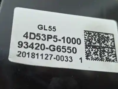 Автозапчастина б/у управління світлом для kia picanto (ja) 1.0 cat посилання на oem iam 4d53p51000 93420g6550  