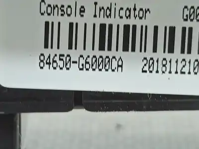 Peça sobressalente para automóvel em segunda mão consola central por kia picanto (ja) 1.0 cat referências oem iam   
