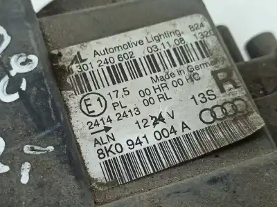 Peça sobressalente para automóvel em segunda mão farol / farolim direito por audi a4 b8 avant (8k5) 2.0 tdi referências oem iam 8k0941004a / ingles  