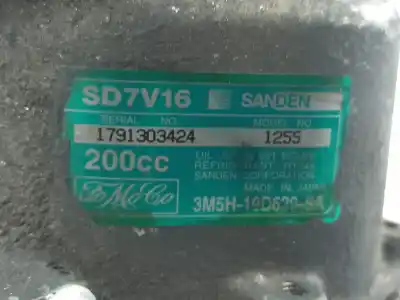 Second-hand car spare part air conditioning compressor for ford focus c-max (dm2) 1.6 tdci oem iam references 3m5h19d629sa  