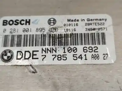 Автозапчасти б/у блок управления двигателем за rover rover 75 (rj) 2.0 cdt ссылки oem iam 0281001895  