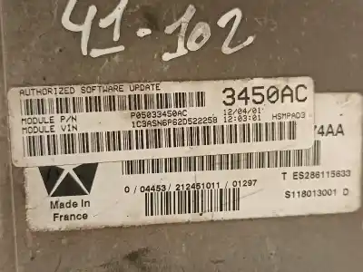 Автозапчасти б/у блок управления двигателем за ford transit connect (p65_, p70_, p80_) 1.8 tdci ссылки oem iam p05033450ac  