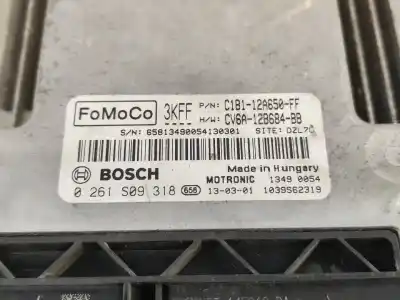 Second-hand car spare part ecu engine control for ford fiesta vi (cb1, ccn) 1.0 ecoboost oem iam references c1b112a650ff  