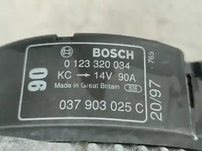 Автозапчастина б/у генератор для audi a3 (8l1) 1.6 посилання на oem iam 0123320034  