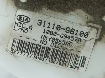 Tweedehands auto-onderdeel indicator voor kia picanto (ja) 1.0 cat oem iam-referenties 31110g6100  