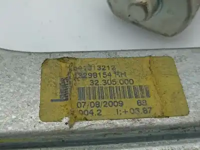 Автозапчасти б/у регулятор стекла переднего правого за opel corsa d (s07) 1.3 cdti (l08 l68) ссылки oem iam 13298154rh  