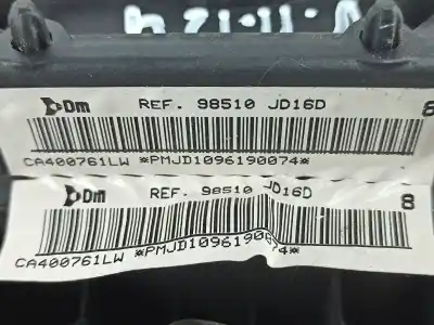 Second-hand car spare part front left air bag for nissan qashqai / qashqai +2 i (j10, nj10, jj10e) 1.5 dci oem iam references 98510jd16d  
