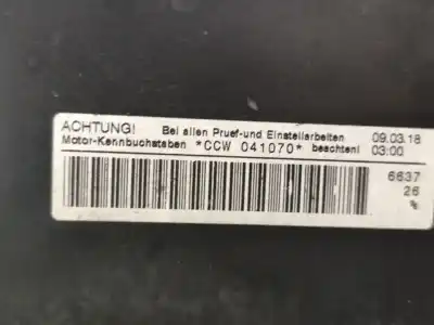 Second-hand car spare part complete engine for audi a5 cabriolet (8f7) 3.0 tdi quattro oem iam references ccw  