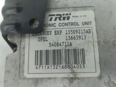 Second-hand car spare part abs for opel vectra c gts (z02) 1.9 cdti (f68) oem iam references 13136694 54084711a  