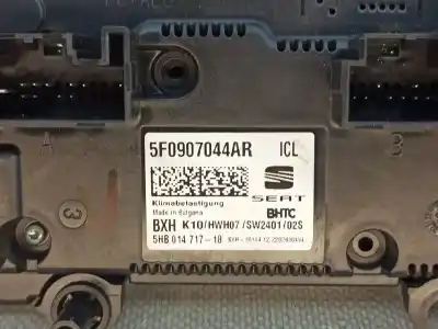 Peça sobressalente para automóvel em segunda mão comando de sofagem (chauffage / ar condicionado) por seat ateca (kh7) 2.0 tdi referências oem iam 5f0907044ar  