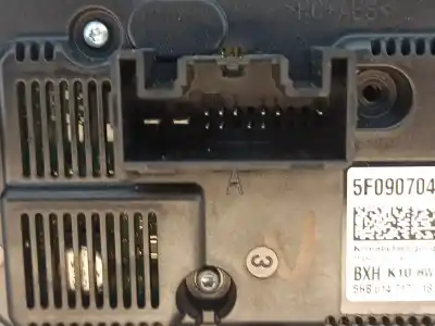 Peça sobressalente para automóvel em segunda mão comando de sofagem (chauffage / ar condicionado) por seat ateca (kh7) 2.0 tdi referências oem iam 5f0907044ar  