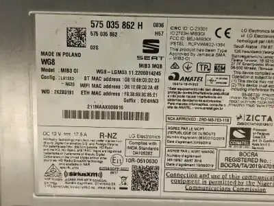 Second-hand car spare part ecu engine control for seat ateca (kh7) 2.0 tdi oem iam references   