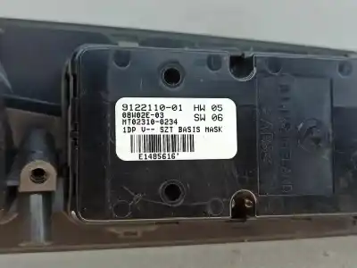 Peça sobressalente para automóvel em segunda mão botão / interruptor elevador vidro dianteiro esquerdo por bmw 5 touring (e61) 520 d referências oem iam 9122110  
