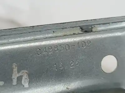 Автозапчастина б/у регулятор переднього правого скла для renault talisman grandtour (kp_) 1.6 dci 130 посилання на oem iam c42830102 / megane iv  