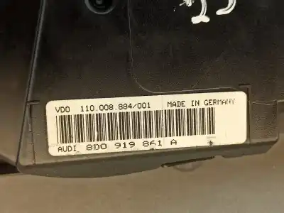 Peça sobressalente para automóvel em segunda mão quadrante por audi a4 b5 avant (8d5) 1.9 tdi referências oem iam 8d0919861a  