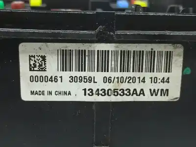 Автозапчасти б/у блок реле/предохранителей за opel corsa e (x15) 1.4 turbo (08, 68) ссылки oem iam 13430533aa  