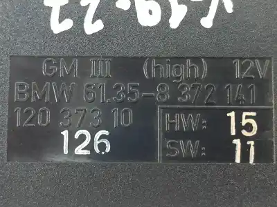 Second-hand car spare part ecu engine control for bmw 5 (e39) 520 i oem iam references 61358372141  